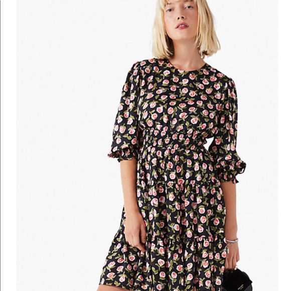 Kate Spade Ditsy roses flirt dress - NWT - Picture 2 of 4